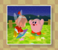 Kirby pledging to help Ribbon