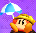 Waddle Dee with the Straw Hat in Kirby Battle Royale