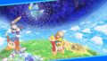 Background art for Guest Star Magolor: Best Friends Forever in Kirby Star Allies