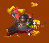 The Halberd is destroyed in Kirby Super Star