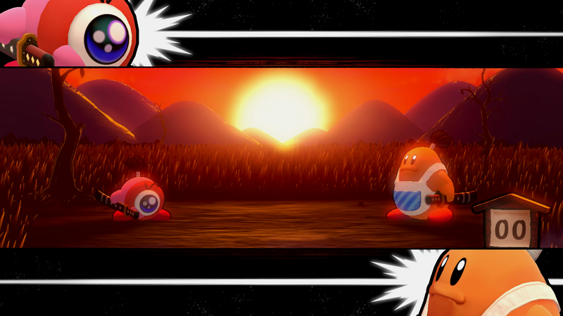 File:KRtDLD Samurai Kirby vs Chef Kawasaki screenshot.png