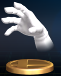 SSBB Master Hand Trophy.png