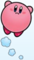 Kirby hovering