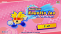 Title screen for Guest Star Knuckle Joe: The Contender in Kirby Star Allies