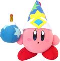 Plushie of Bomb Kirby from "Action Kirby" merchandise series