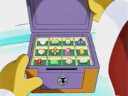 King Dedede locates Escargoon's secret stash of gems.