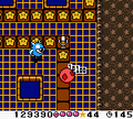 A Blinkbat approaching Kirby in Lvl 2-1