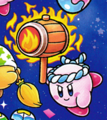 Sizzle Hammer Kirby in Find Kirby!!