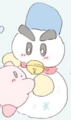 Chilly in It's Kirby Time: A Hug from Kirby