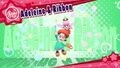 Adeleine and Ribbon's introduction screen from Kirby Star Allies
