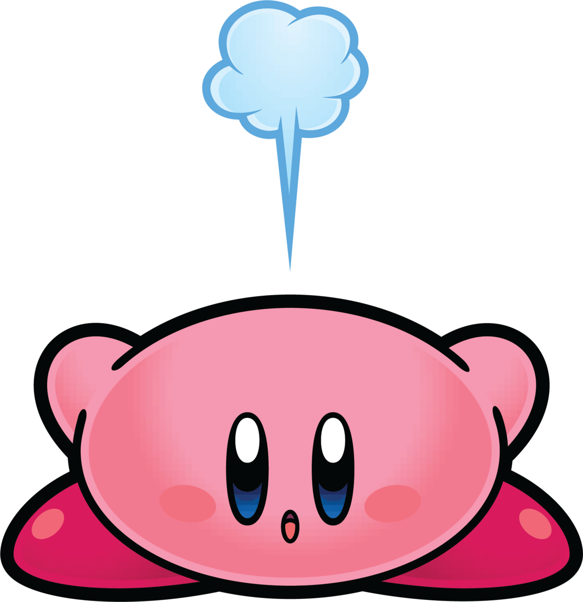 File:KSSU Kirby Crouching Artwork.png - WiKirby: It's A Wiki, About Kirby!