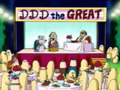 A party is held in celebration of King Dedede's new passivity.