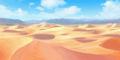 Background (desert area)