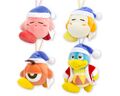 Mascot plushies from the "Kirby of the Stars PUPUPU FRIENDS" merchandise line, manufactured by San-ei