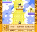 A portion of the level hub in Kirby's Adventure
