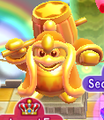The statue of King Dedede found in the main lobby