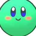 Green Kirby Dress-Up Mask from Kirby's Return to Dream Land Deluxe