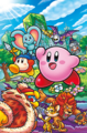 Key art of Kirby and the Forgotten Land: Start Running to the New World!