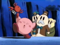 Kirby gets snipped by a Kany he took interest in, blowing the group's cover.