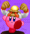 The Goriath Hat in Kirby Battle Royale