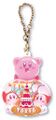 "Tokyo / Tower 2" keychain from the "Kirby's Dream Land: Pukkuri Keychain" merchandise line.