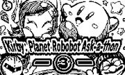 Artwork for the third Kirby: Planet Robobot Ask-a-thon