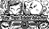 Artwork for the third Kirby: Planet Robobot Ask-a-thon