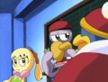 Tiff overhears Dedede and Escargoon's plan to brush her aside.
