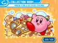 Art of the Collection Room in Kirby: Squeak Squad