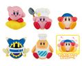 "Volume 3" figurines from the "Yura Yura Mascot" merchandise line, featuring Kirby on a Warp Star