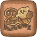 20th Anniversary Logo (2) Character Treat from Kirby's Dream Buffet