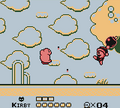 Battling Poppy Bros. Sr. in Kirby's Dream Land