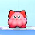 Kirby wearing the Chuchu Dress-Up Mask in Kirby's Return to Dream Land Deluxe