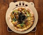 Kirby Cafe Waddle Dees Teriyaki chicken and corn Pizza.jpg