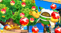 Image accompanying the January 8th, 2020 Super Kirby Clash Channel post, featuring Magolor happily enjoying the then ongoing Gem Apple sale.