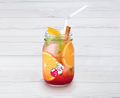 The "Orange Woodland" Kirby Café drink