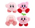 Kirby plushies based on the It's Kirby Time books