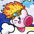 Fire Kirby in Find Kirby!! (Outer Space)