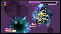 Magolor Soul uses his version of Flare Beam