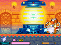 The Nightmare Enterprises Teleporter, as it appears during the boss fight against King Dedede