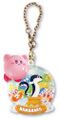 "Shizuoka / Eel" keychain from the "Kirby's Dream Land: Pukkuri Keychain" merchandise line.