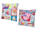Cushion from the "Kirby x monet" merchandise line