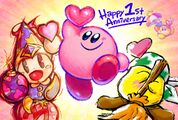 Kirby Star Allies 1st anniversary