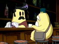 Removed scene where Samo and Moso comment on King Dedede's absence at the bar