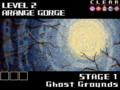Selection screen for Ghost Grounds