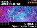 Selection screen for Spectacle Space