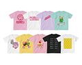Various Kirby's Dream Factory-themed T-shirts