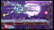 Dodging Metal General's energy blasts