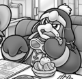 King Dedede in Kirby and the Search for the Dreamy Gears!
