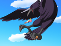 Wing Kirby using Condor Head on Crowemon